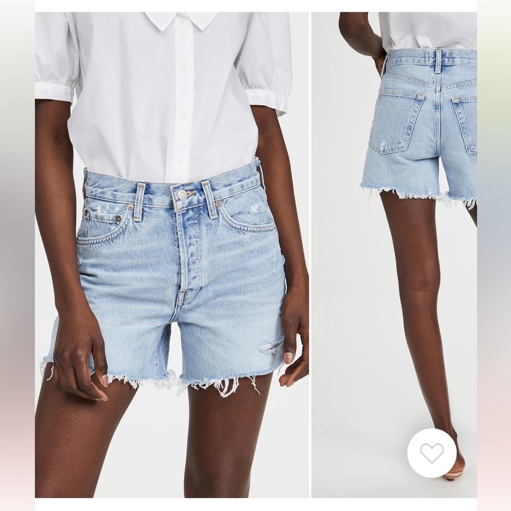 *2 pairs* AGOLDE Parker Long Shorts